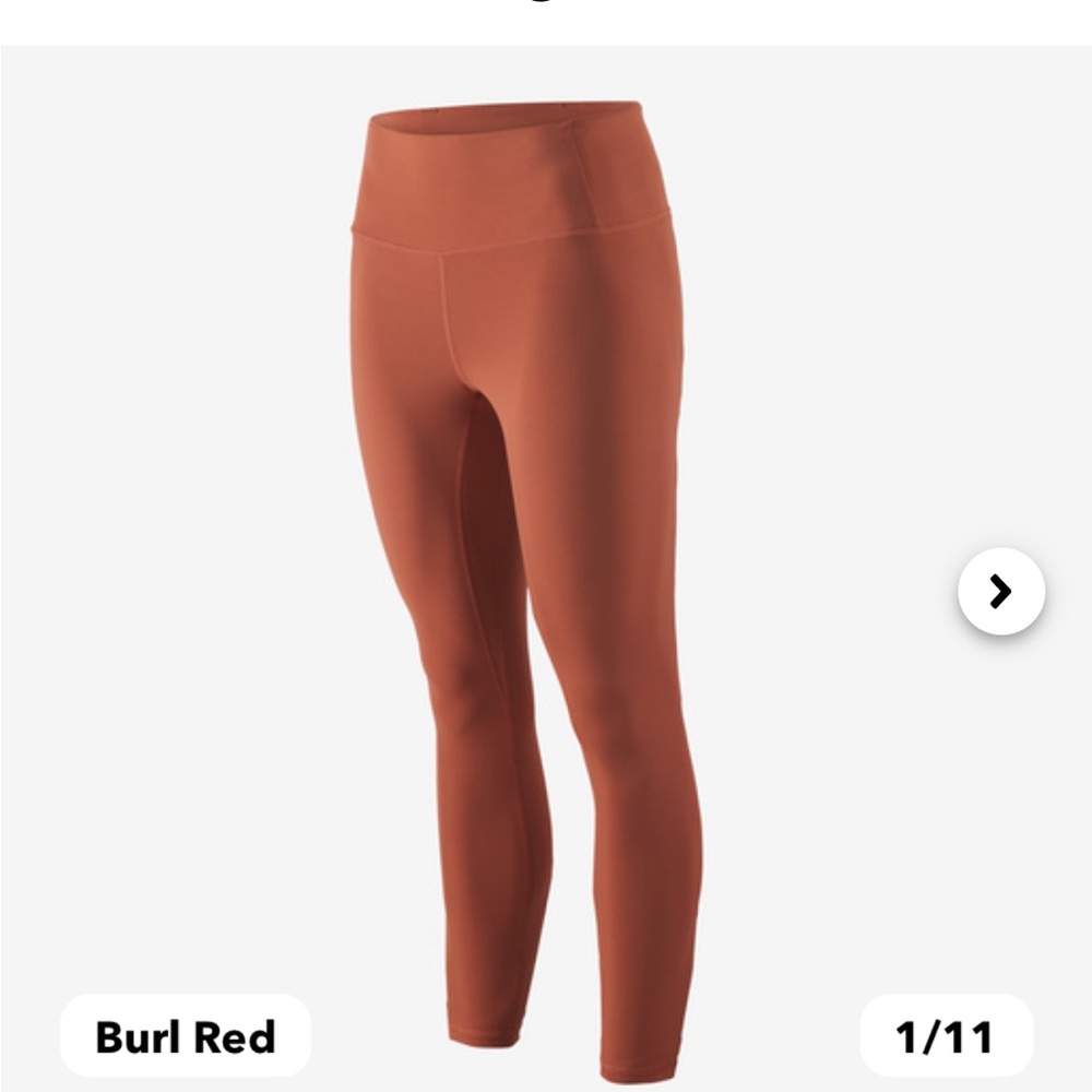 Patagonia Maipo 7/8th Tights XXL in Burl Red